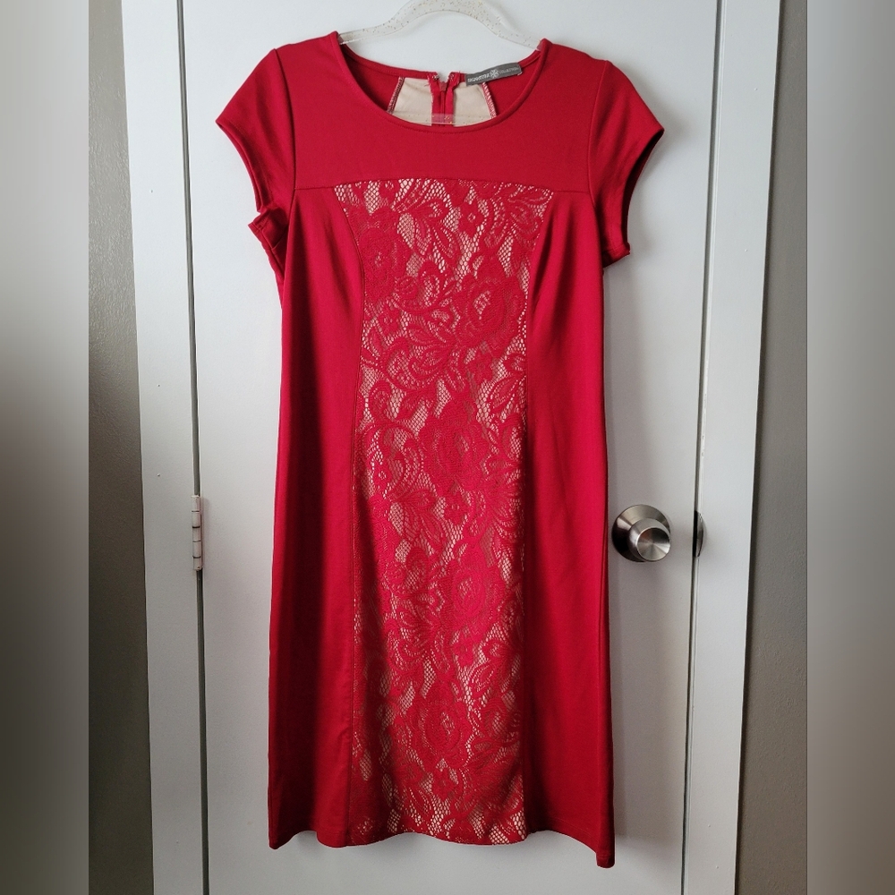 Signature Collection red lace dress